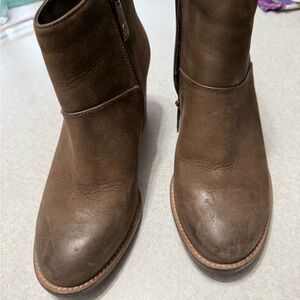 Blondo Dark Brown Ankle Booties